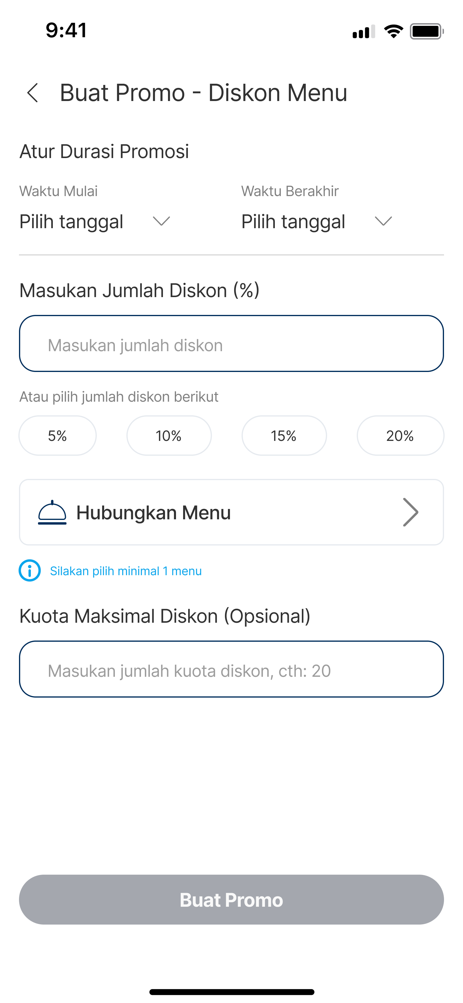 Tingkatkan penjualan dengan promo menarik